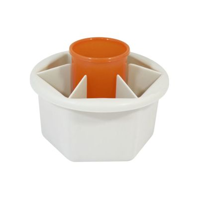 Scolaposate con Bicchiere Arancio Brillante