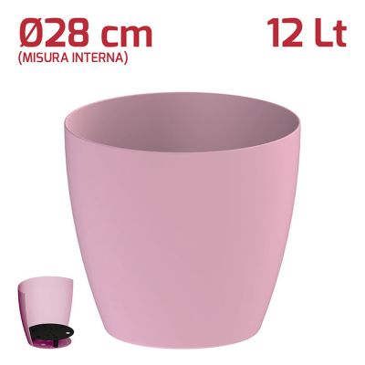 Vaso Fuji 12Lt D28cm Old Pink