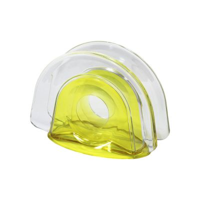 Portatovaglioli Arco Giallo Trasparente