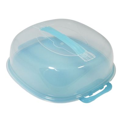 Portadolci con Manico+Chiusure Base Azzurro Trasp.