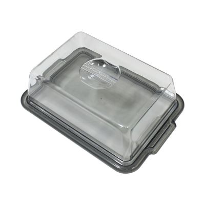 Vassoio Antrac. Trasp. con Campana Trasp. Rettang.