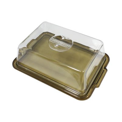 Vassoio Talpa Trasp. con Campana Trasp. Rettang.