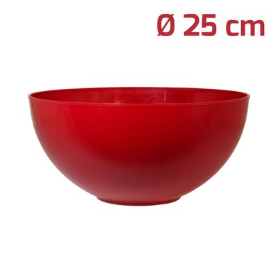Insalatiera Roma Medium D25cm Rosso Scuro