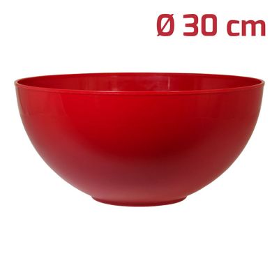 Insalatiera Roma Big D30cm Rosso Scuro