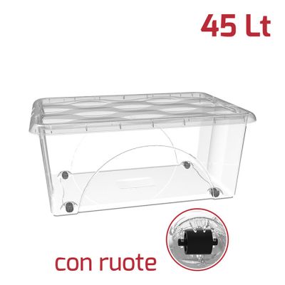 Storage Box Dune 45Lt Con Ruote Trasp + Cop Trasp