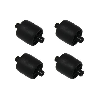 Kit 4 Ruote per Storage Box Dune Nero