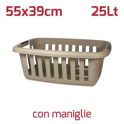 Cesta Anthares Mocha con Maniglie