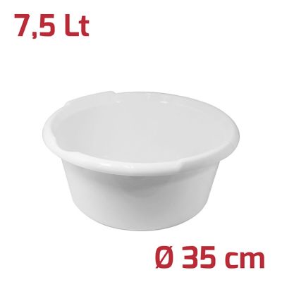 Bacinella Isi Tonda d.40cm Bianco con Becco