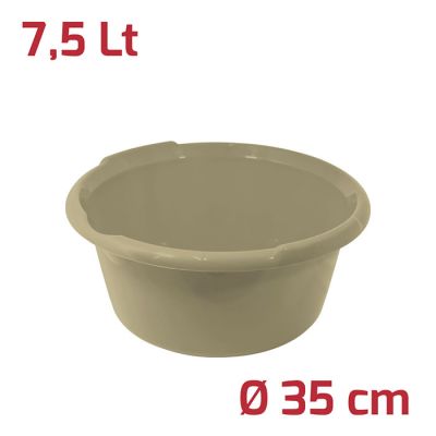 Bacinella Isi Tonda d.40cm Mocha con Becco