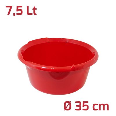 Bacinella Isi Tonda d.35cm Rosso con Becco