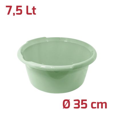 Bacinella Isi Tonda d.40cm Verde Salvia con Becco