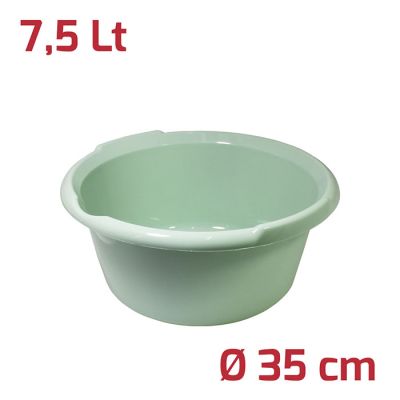 Bacinella Isi Tonda d.40cm Verde Salvia con Becco