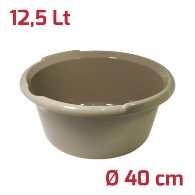 Bacinella Isi Tonda con Becco d.40cm Mocha