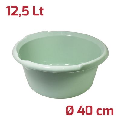 Bacinella Isi Tonda d.40cm Verde Salvia con Becco