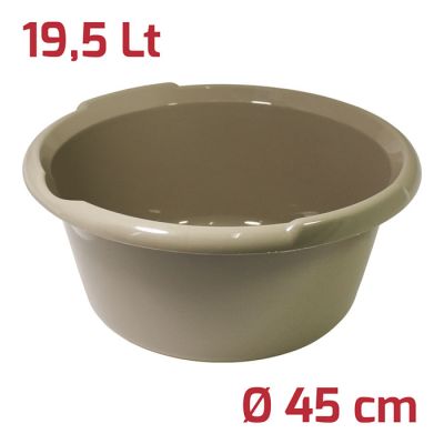 Bacinella Isi Tonda d.45cm Mocha con Becco