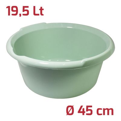 Bacinella Isi Tonda d.45cm Verde Salvia con Becco