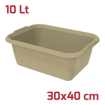 Bacinella Rettangolare Isi 30x40cm 10L Mocha