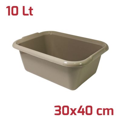 Bacinella Rettangolare Isi 30x40cm 10L Mocha