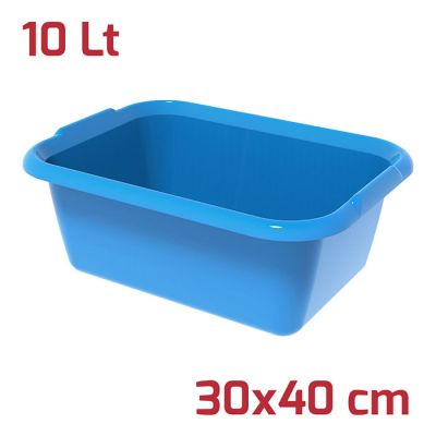 Bacinella Rettangolare Isi 30x40cm 10L Turchese