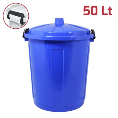 Big Bin 50Lt Blu con Chiusure in Plastica