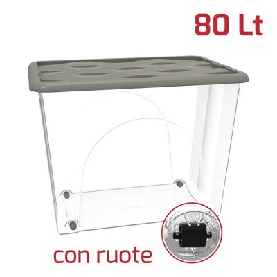 Base Storage Box Dune 80Lt Con Ruote Talpa