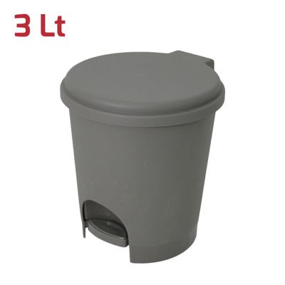 Pattumiera Usami 3L Grigio Tortora