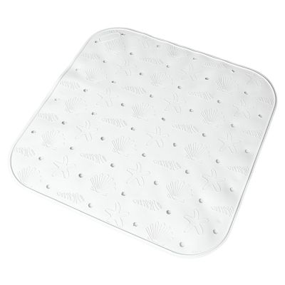 Tappeto Doccia Frutti Mare Bianco