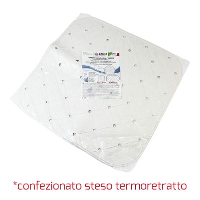 Tappeto Doccia Classic Bianco (confezionato steso)