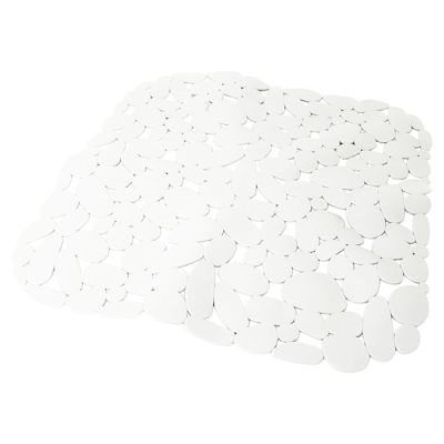 Tappeto Doccia Rock Bianco