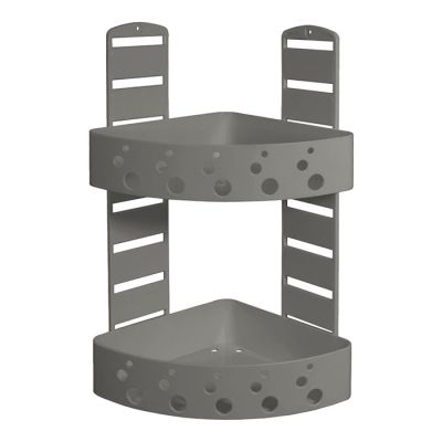 Mensola Doccia Angolare Pois Grigio Talpa