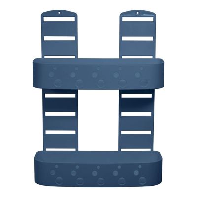 Mensola Doccia Pois Blu Avio