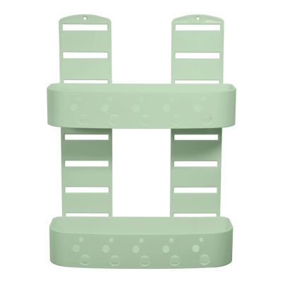 Mensola Doccia Pois Verde Salvia