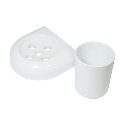 Portabicchiere Basic Bianco Ghiaccio