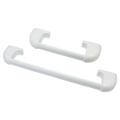 Aste portasciugamani Lunga e Corta Bianco Ghiaccio