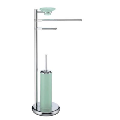 Piantana 4in1 Cromo e Verde Salvia