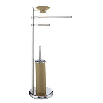 Piantana 4in1 Cromo e Beige