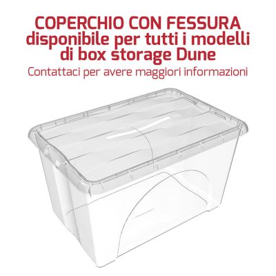 Storage Box Dune con Coperchio con Fessura